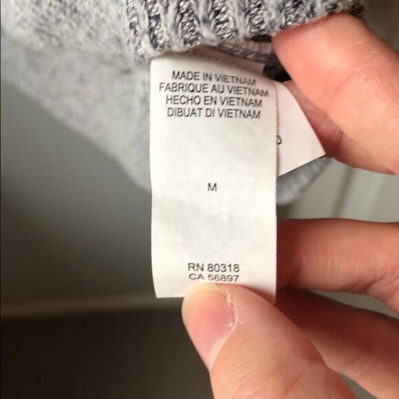 Lucky Brand comfy heather tie sleeve shirt - M - Picture 6 of 6